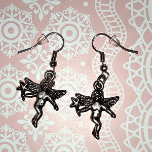 angyal fülbevaló  - Meska.hu