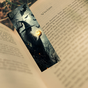 4 db-os digitális sötét fantasy könyvjelző szett � gótikus, misztikus nyomtatható könyvjelzők 5�15 cm - művészet - grafika & illusztráció - digitális - Meska.hu