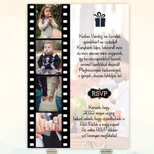 Digitális esküvői meghívó fényképpel - művészet - grafika & illusztráció - digitális - Meska.hu