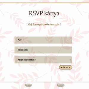Digitális esküvői meghívó fényképpel és magyaros motívummal - művészet - grafika & illusztráció - digitális - Meska.hu