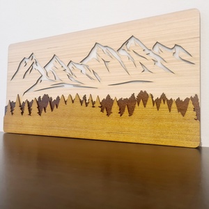 LED-es falikép, Mountain - otthon & életmód - dekoráció - kép & falikép - fából készült kép - Meska.hu LED-es falikép, Mountain - otthon & életmód - dekoráció - kép & falikép - fából készült kép - Meska.hu