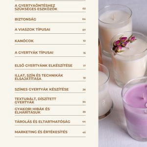 Gyertyaöntés � DIY - letölthető ebook - művészet - grafika & illusztráció - digitális - Meska.hu