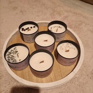 Szójaviasz illatgyertya - otthon & életmód - gyertya, illat, aroma - illatviasz - Meska.hu