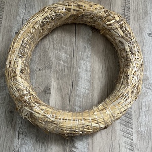 35 cm szalma koszorú alap, Kellékek & szerszámok, Dekorációs kellékek, Koszorú, koszorúalap, , MESKA
