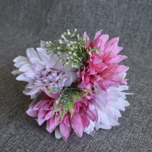 Színes dália csokor - otthon & életmód - dekoráció - virágdekoráció - virágok - virágcsokor - Meska.hu