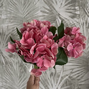 Rózsaszín hortenzia - otthon & életmód - dekoráció - virágdekoráció - virágok - szálas virág - Meska.hu