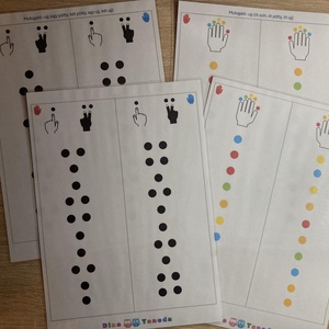 Dina Tanoda Agyalós csomag - jobb és bal agyfélteke - játék & sport - készségfejlesztő és logikai játék - oktató játékok - Meska.hu