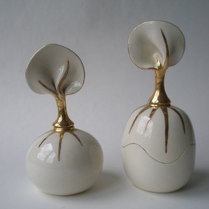 ékszertartó és parfümös palack szett - Meska.hu