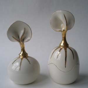 ékszertartó és parfümös palack szett - ékszer - ékszertartó - ékszerdoboz - Meska.hu