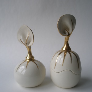 ékszertartó és parfümös palack szett - ékszer - ékszertartó - ékszerdoboz - Meska.hu