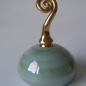 türkiz parfümöspalack - Meska.hu