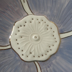 Kék virág tálaló -  - Meska.hu