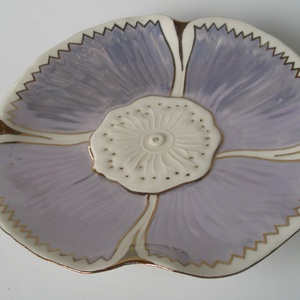 Kék virág tálaló -  - Meska.hu