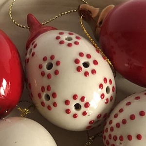 Húsvéti porcelán tojás - Meska.hu