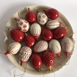 Húsvéti porcelán tojás - otthon & lakás - dekoráció - fali és függő dekoráció - függődísz - Meska.hu