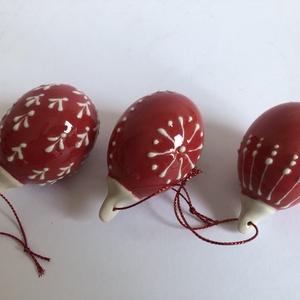 Húsvéti Porcelán tojás 6 db szett - ünnepi díszek, dekorációk - húsvéti díszek és dekorációk - húsvéti tojás, hímestojás - Meska.hu