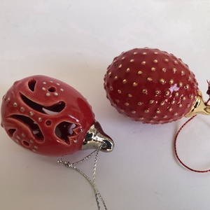 Húsvéti Porcelán tojás 6 db szett - ünnepi díszek, dekorációk - húsvéti díszek és dekorációk - húsvéti tojás, hímestojás - Meska.hu