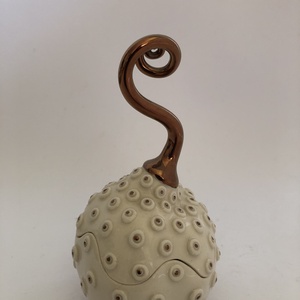 fehér-arany porcelán ékszertartó - ékszer - ékszertartó - ékszerdoboz - Meska.hu