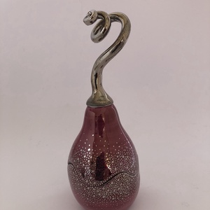 Viola-ezüst porcelán ékszertartó - ékszer - ékszertartó - ékszerdoboz - Meska.hu