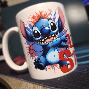 Lilo és Stitch Bögre, Otthon & Életmód, Konyhafelszerelés, tálalás, Tálalás, Bögre & Csésze, Kerámia, MESKA