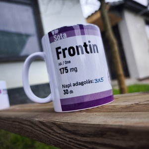 Frontin bögre ???? kérhető egyedi névvel is!, Otthon & Életmód, Konyhafelszerelés, tálalás, Tálalás, Bögre & Csésze, Kerámia, MESKA