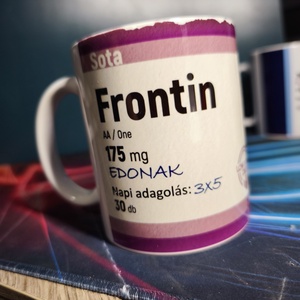 Frontin bögre ???? kérhető egyedi névvel is! - otthon & életmód - konyhafelszerelés, tálalás - tálalás - bögre & csésze - Meska.hu