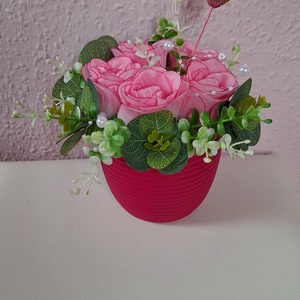 Örök Rózsabox-Real Touch Varázs, Otthon & Életmód, Virágdekoráció, Virágdíszek, Asztali virágdísz, Kerámia, Virágkötés, MESKA