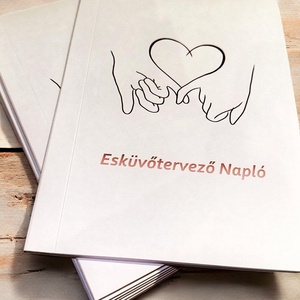 Esküvőtervező napló, Otthon & Életmód, Papír, írószer, Naptár & Tervező, Könyvkötés, MESKA