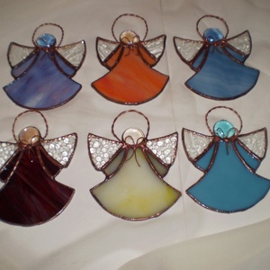 Tiffany angyal család -  - Meska.hu