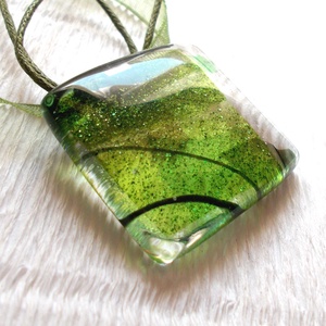 Tündérek erdeje  üvegékszer , ajándék nőknek névnapra, születésnapra. - ékszer - ékszerszett - Meska.hu