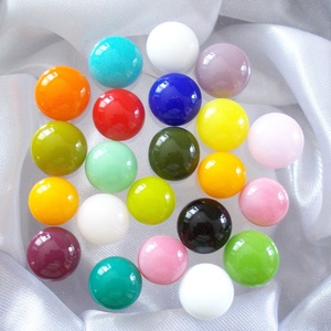 Puderkék üveg fülbevaló, ajándék nőknek névnapra, születésnapra.  - ékszer - fülbevaló - lógó fülbevaló - Meska.hu