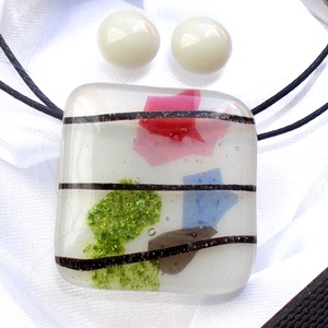 Mintás ékszerszett, névnapra, születésnapra, nőnapra. - ékszer - ékszerszett - Meska.hu