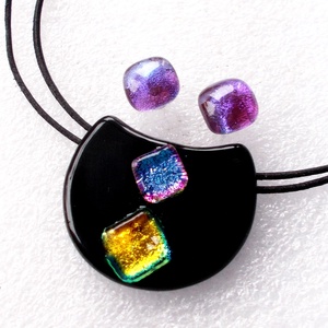 Fények éjszakája, hajlított ékszerszett ajándék névnapra, születésnapra. - ékszer - ékszerszett - Meska.hu