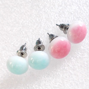 Nemesacél selyem fényű színes fülbevaló csomag, ajándék nőknek, lányoknak. - ékszer - fülbevaló - pötty fülbevaló - Meska.hu