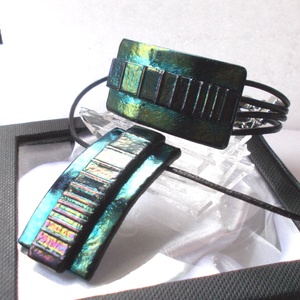 Smaragd fények ékszerszett , ajándék névnapra születésnapra. - ékszer - ékszerszett - Meska.hu