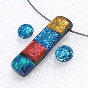Dichroic fények ékszerszett pedagógusoknak. - ékszer - ékszerszett - Meska.hu