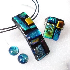 NEMESACÉL! Mozaik gyűrű.  - ékszer - gyűrű - statement gyűrű - Meska.hu