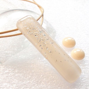 Ezüstös barack ékszerszett, ajándék névnapra, születésnapra. - ékszer - ékszerszett - Meska.hu