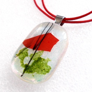 Pipacs gyöngyházfényben, ajándék lányoknak, szalagavatóra, ballagásra. - ékszer - ékszerszett - Meska.hu