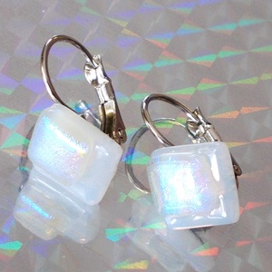 AKCIÓ! Holdfény fülbevaló  ajándék nőknek, lányoknak, ballagásra, névnapra, születésnapra. - ékszer - fülbevaló - lógó fülbevaló - Meska.hu