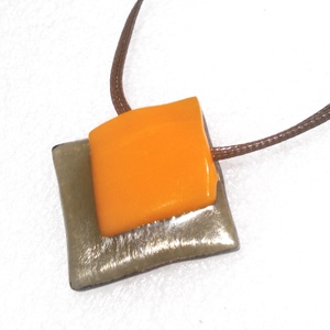 Bronzos sárga medál, ajándék névnapra, születésnapra. - ékszer - ékszerszett - Meska.hu