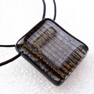 Fekete bronz csíkos,  ékszerszett ajándék húsvétra. - ékszer - ékszerszett - Meska.hu