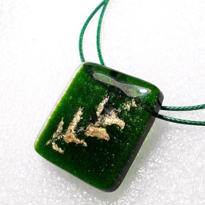 AKCIÓ! Arany fenyő üvegékszer , ajándék nőknek névnapra, születésnapra karácsonyra. - ékszer - ékszerszett - Meska.hu