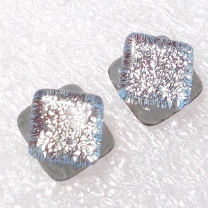 ORVOSI FÉM! Sarkcsillag ragyogás  stiftes fülbevaló, ajándék névnapra, születésnapra., Ékszer, Fülbevaló, Pötty fülbevaló, Ékszerkészítés, Üvegművészet, MESKA