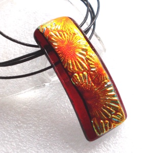 KÉSZLETKISÖPRÉS!  Piros fényjáték nyaklánc. - ékszer - ékszerszett - Meska.hu