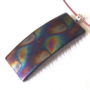 KÉSZLETKISÖPRÉS! Metál szivárvány dichroic ékszerszett, ajándék névnapra, születésnapra. - ékszer - ékszerszett - Meska.hu
