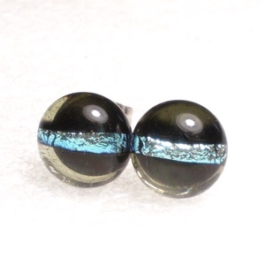 NEMESACÉL! Szürke-ezüstkék  stiftes fülbevaló , ajándék nőknek névnapra, születésnapra.  - ékszer - fülbevaló - lógó fülbevaló - Meska.hu