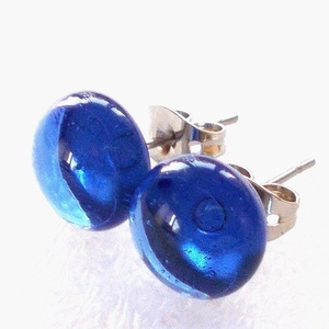 AKCIÓ!  Csillagok kékben, dichroic  nyaklánc. - ékszer - ékszerszett - Meska.hu