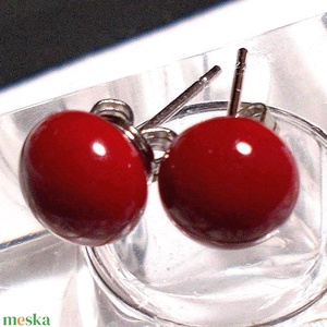 Bronzos bordó nyaklánc , ajándék névnapra, születésnapra. - ékszer - ékszerszett - Meska.hu