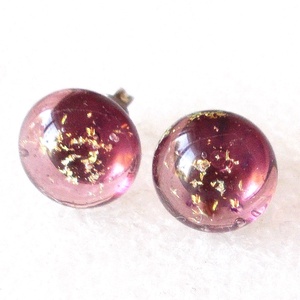 Mályvarózsa ékszerszett, ajándék névnapra születésnapra. - ékszer - ékszerszett - Meska.hu